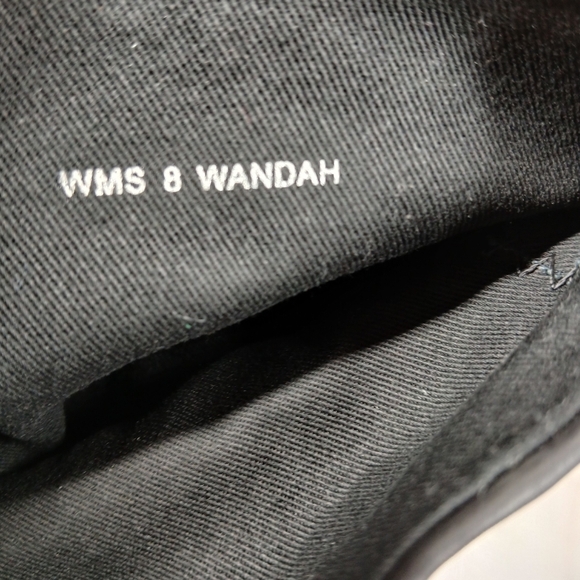 New Dolce Vita Women's Wandah Black Heeled Boots Slouchy Detail #1068 - Picture 11 of 12